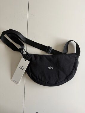 Black Crossbody Sling Bag